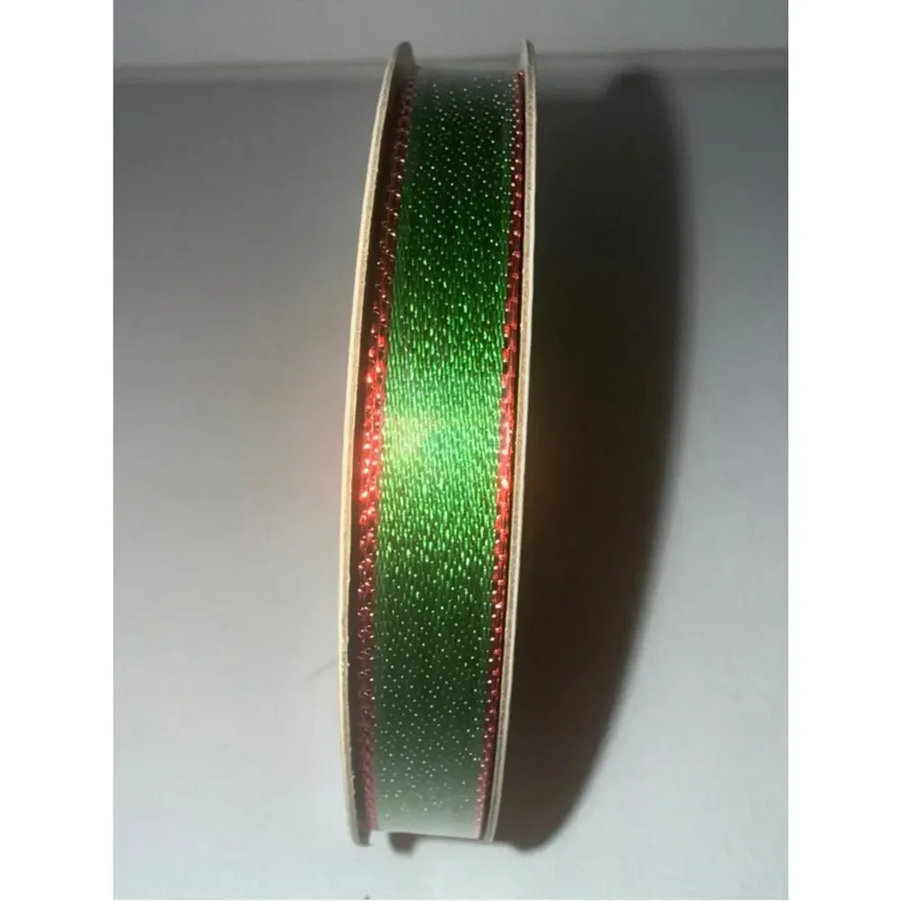 Celebrate It Satin Ribbon Spool in Shiny Green
